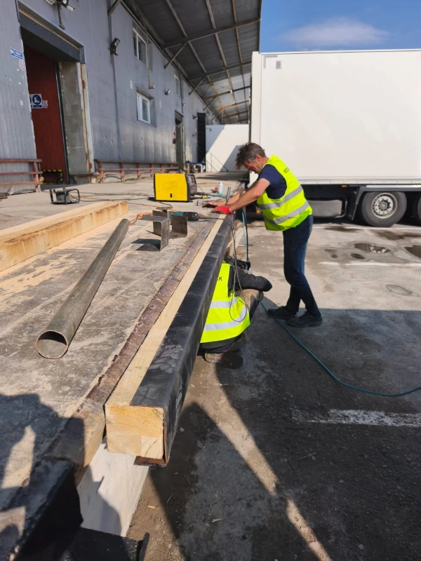 konstrukcje stalowe rampy przeładunkowe